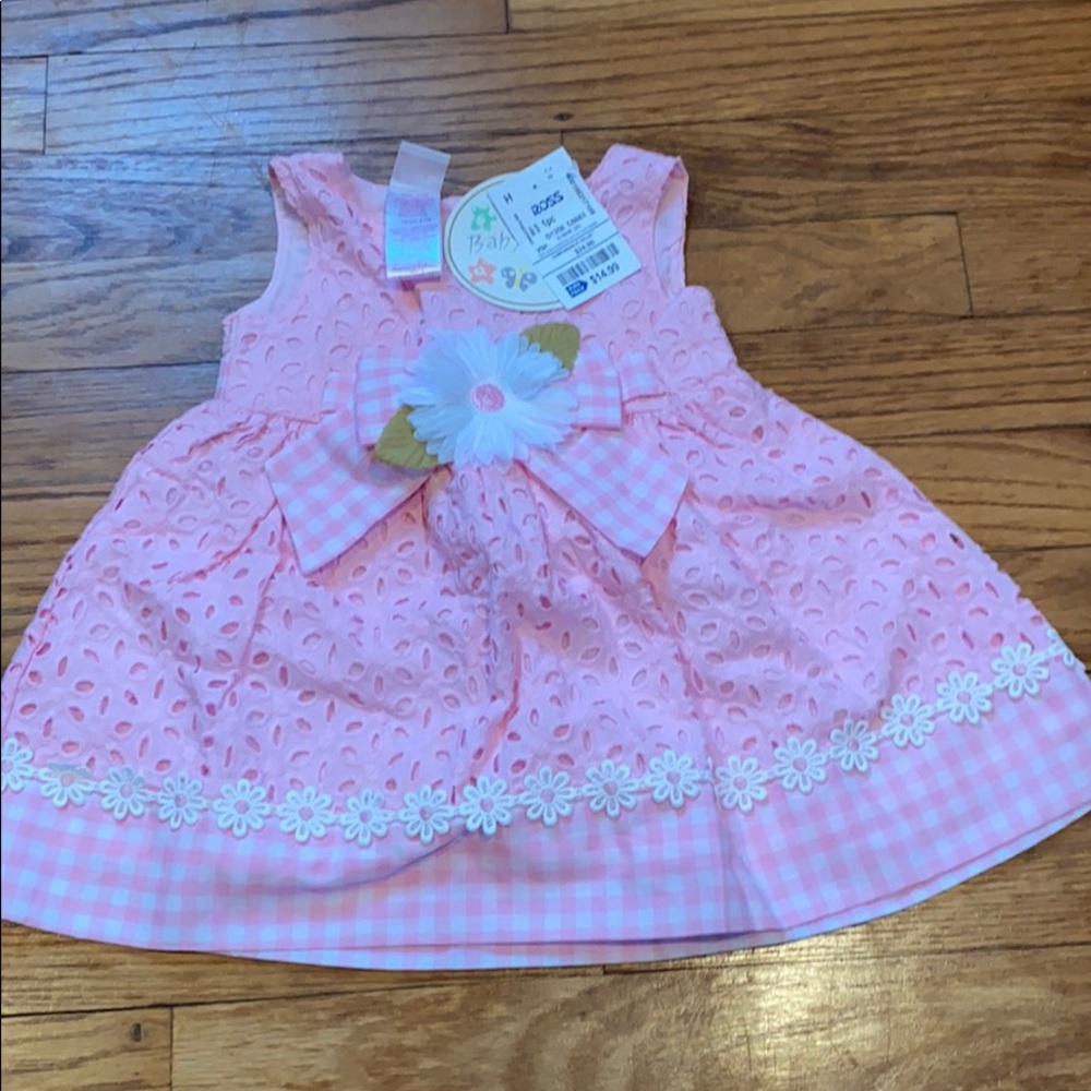 NWT Pink 6-9mo dress